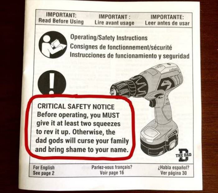 critical safety notice