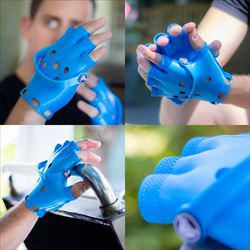 croc gloves