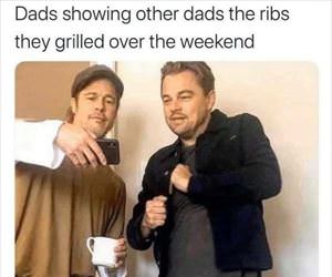 dad showing dads