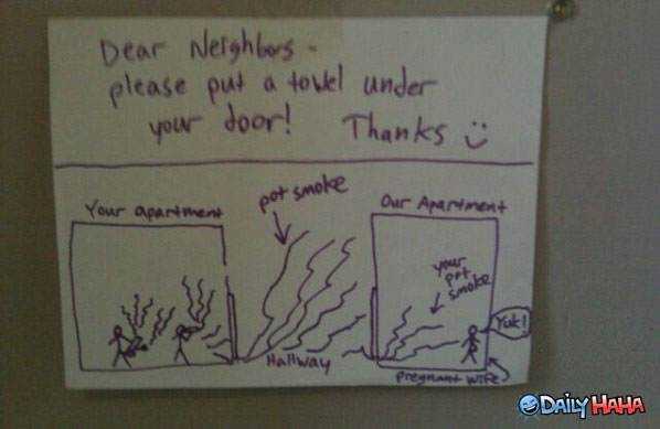 Dear Neighbor funny picture