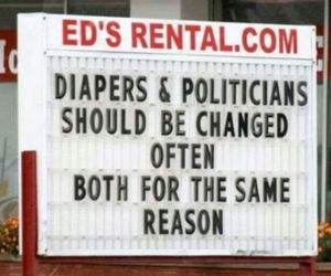 diapers and politicians funny picture