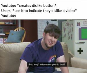 dislike a video