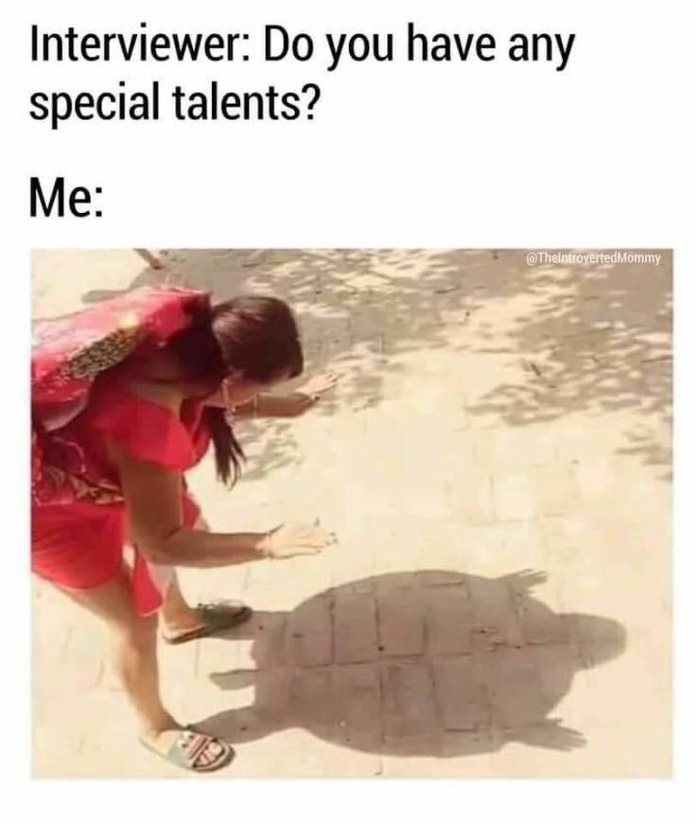 do you have any special talents