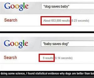 dogs vs babies funny picture