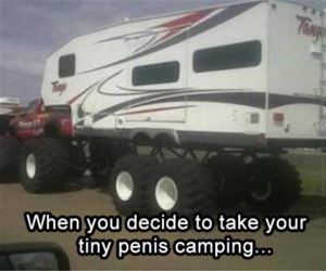 doing some camping funny picture