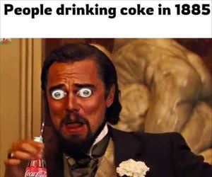 drinking coke