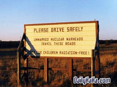 Notice Children Radiation Free