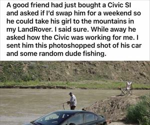 dude fishing