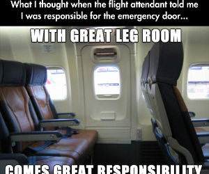 emergency exit row funny picture
