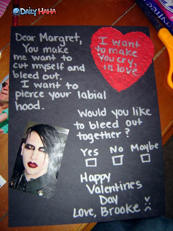 Emo Love Letter