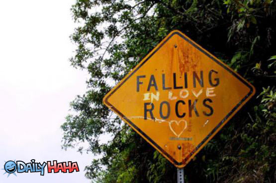 Falling in love rocks