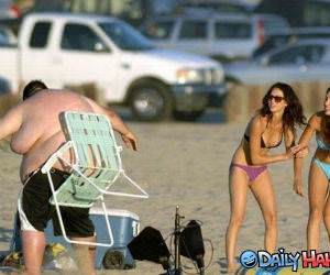 Beach Fatty funny picture