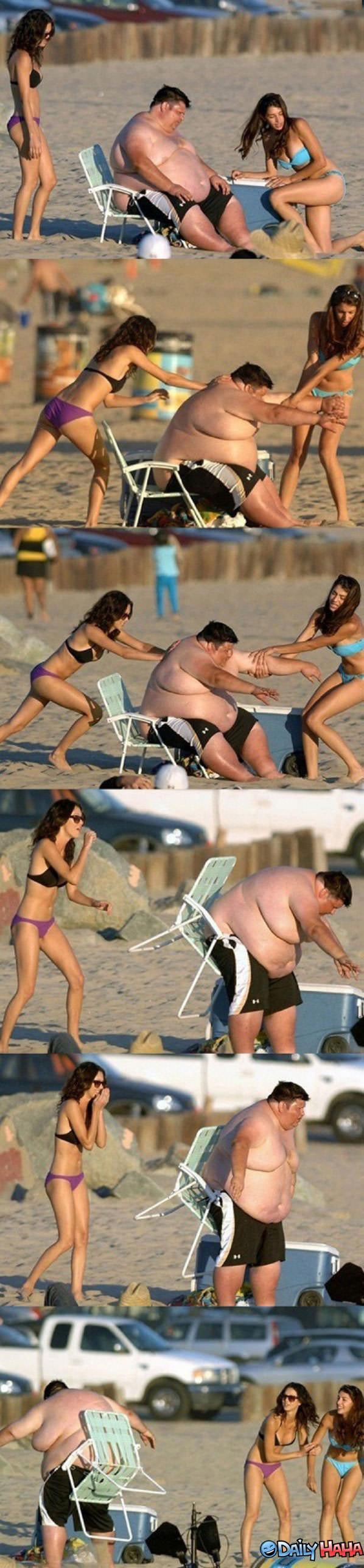 Stuck Fatty funny picture