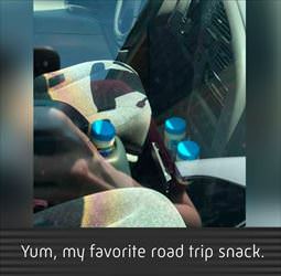 favorite road trip snack
