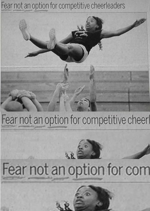Fear is Not an Option funny picture