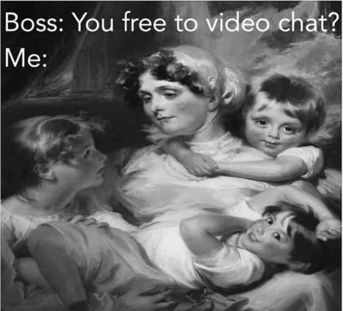 feel free to video chat