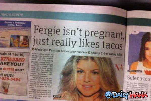 She Likes Tacos funny picture