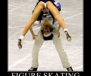 Figure Skating funny picture