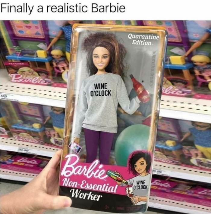 finally a realistic barbie
