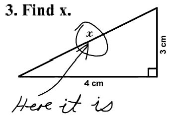 Find X - School Test