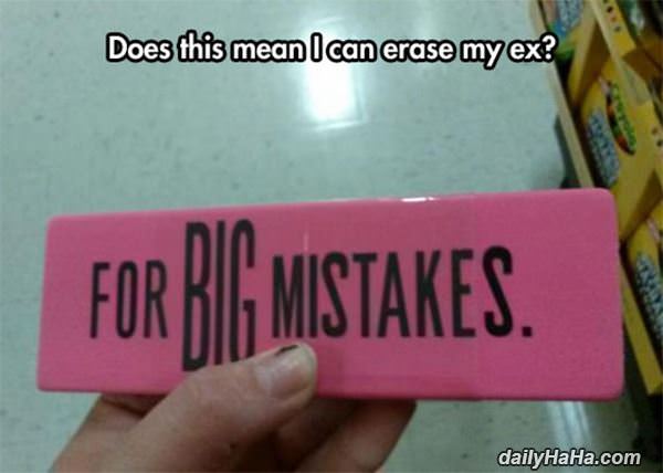 for big mistakes funny picture