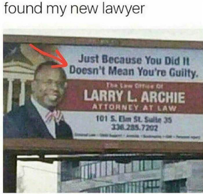 found the perfect lawyer