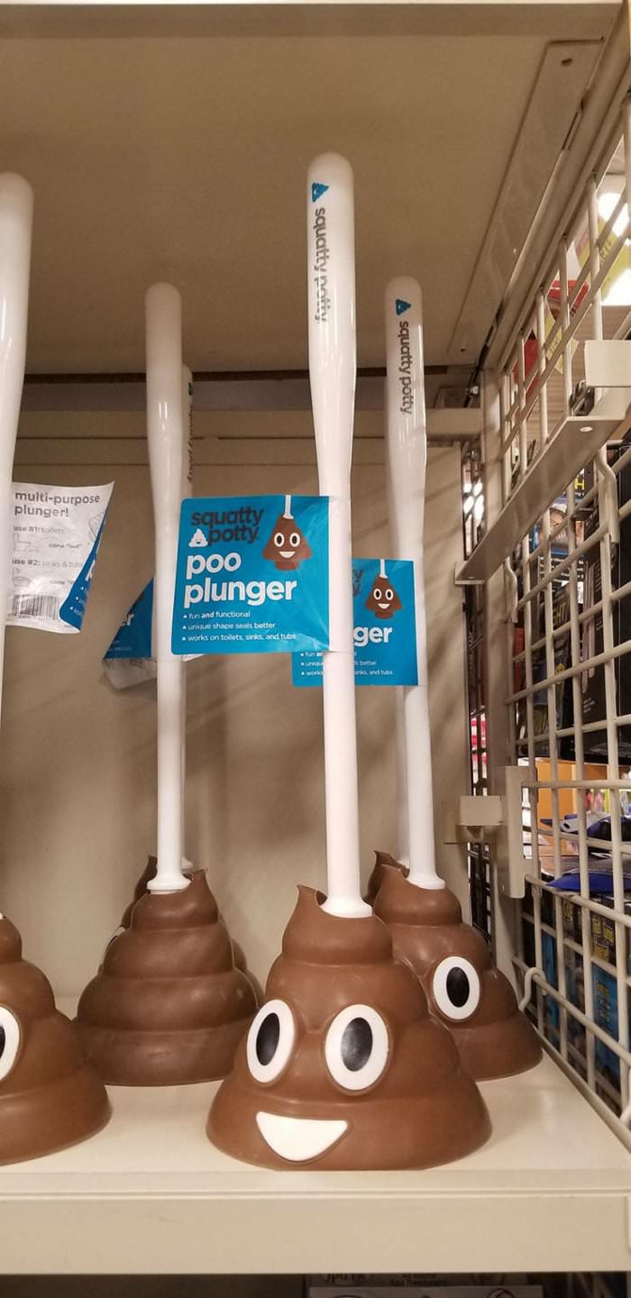 funny plungers