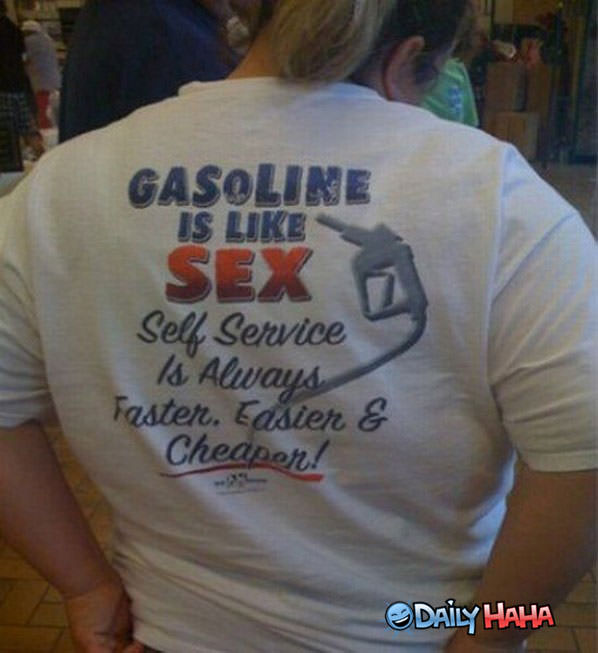 Gasoline funny picture