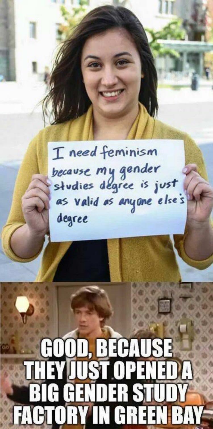 gender studies funny picture