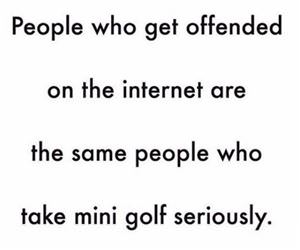 getting offended on the internet funny picture
