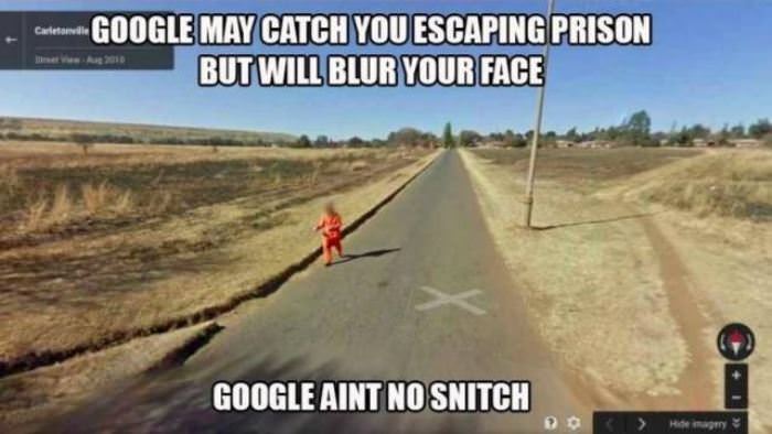 google aint no snitch funny picture