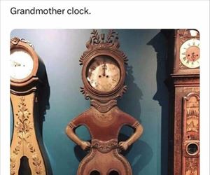 grandmother clock ... 2
