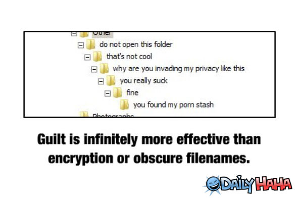Guilt Encryption funny picture