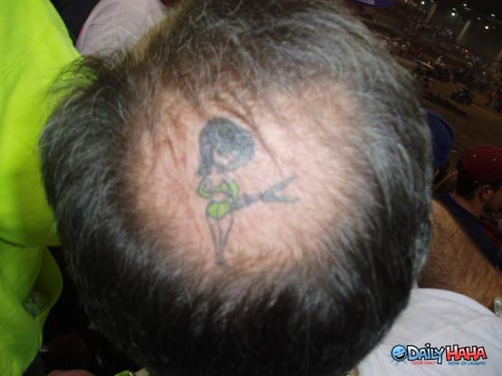 Hair Cut tattoo