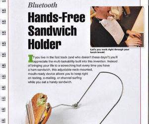 Sandwich Holder funny picture
