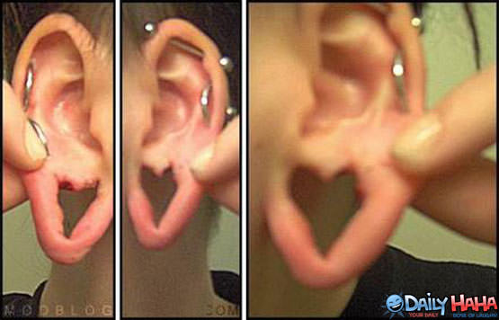 Heart Shaped Ear