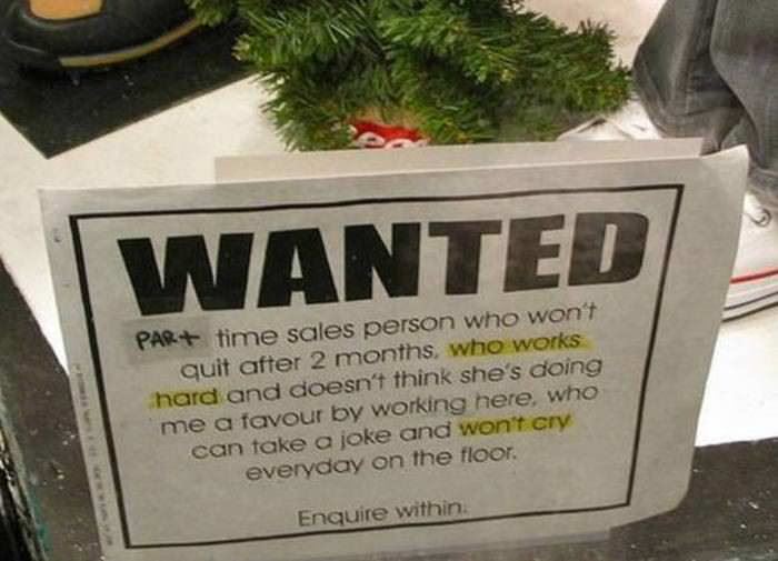 help wanted funny picture