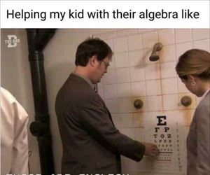 helping my kid with algebra