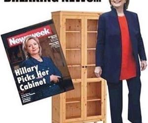 hillary picks her cabinet funny picture