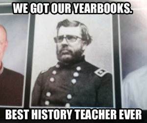 History Teacher Photo funny picture