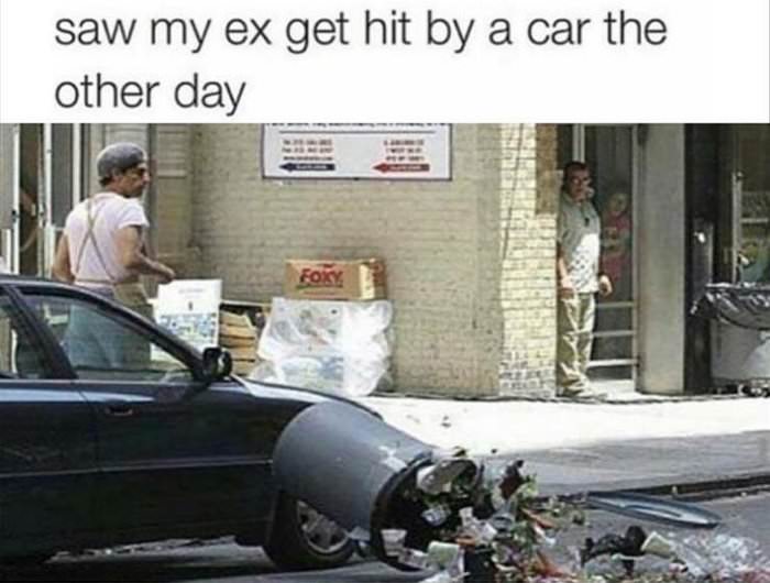 hit by a car
