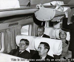how babies used to fly