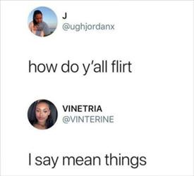 how do you flirt