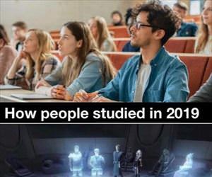 how people studied