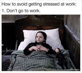how to avoid the stress