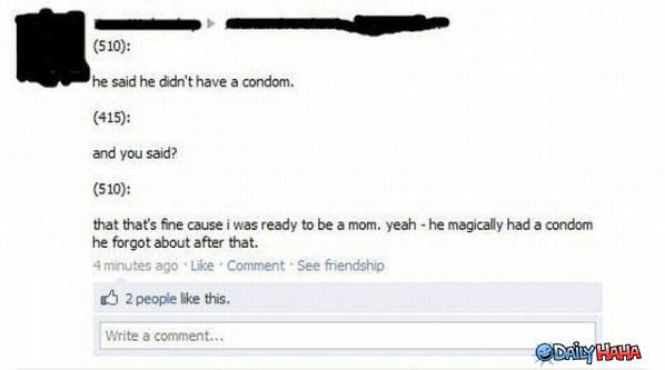 Magic Condom funny picture