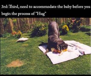 How to Hug a Baby