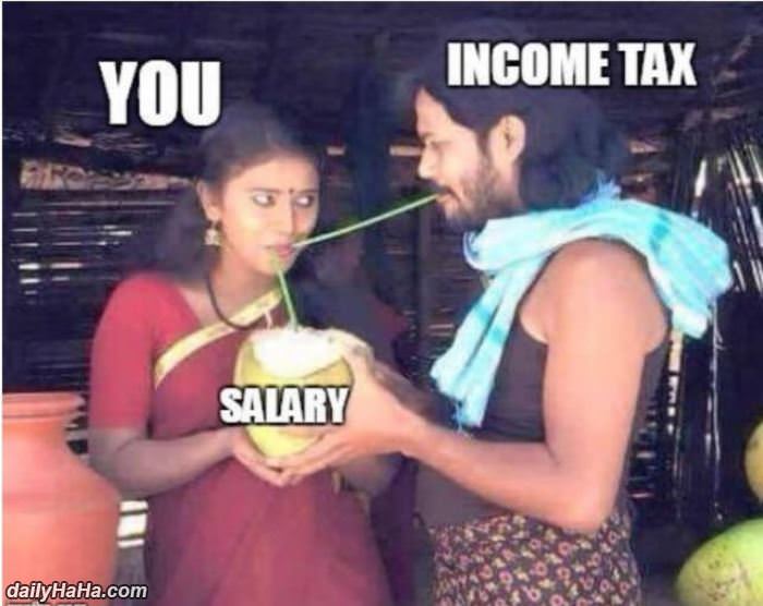 how taxes really work funny picture