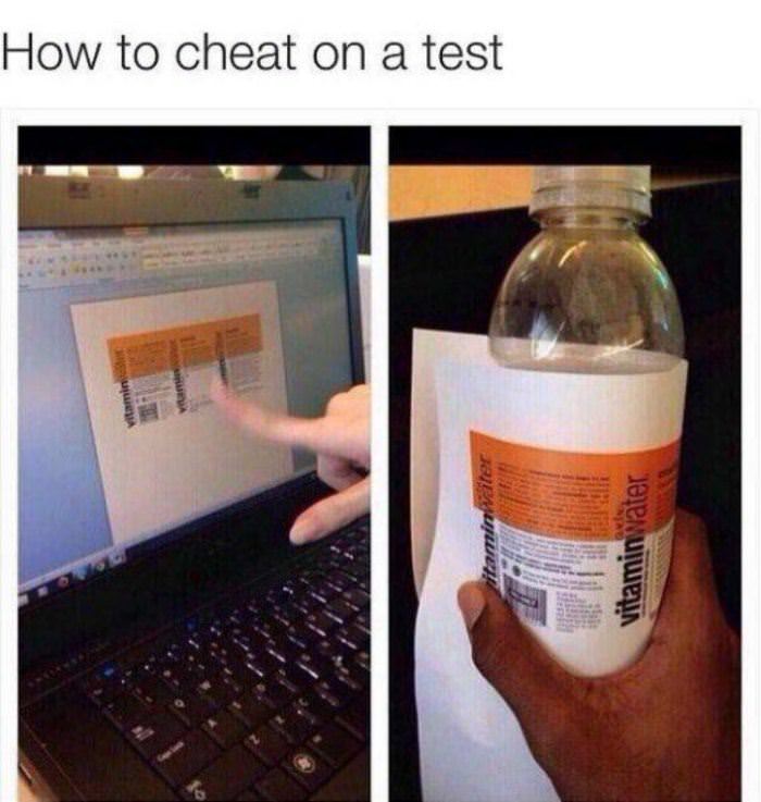 how to cheat funny picture