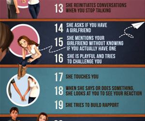 how to tell when a girl likes you funny picture